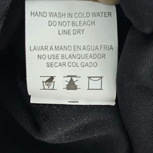 Love J. Top Black Lace Short Sleeve Stretch Whimsygoth Fairy Grunge Women's M - Picture 7 of 7